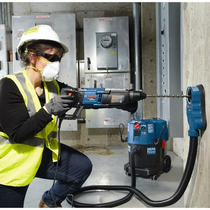 BOSCH GBH2-28L 1-1/8 in SDS-Plus Bulldog Xtreme Max Rotary Hammer, 8.5 Amp with Kickback Control & Vario-Lock