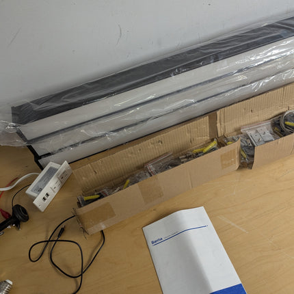 INCOMPLETE Barrina 5568 Remote Series 2nd-Generation LED Linear Light Fixture wi