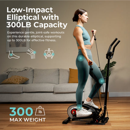 Sunny SF-E323057 compact magnetic elliptical trainer