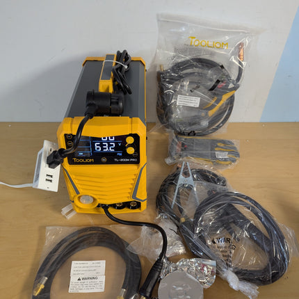 TOOLIOM TL-200M PRO MIG welder – actual open-box unit