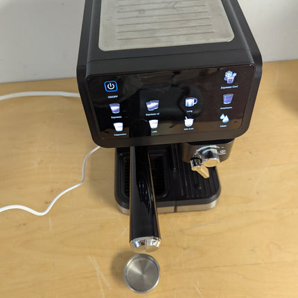 Actual unit: UDI espresso machine with portafilter (no milk tank)