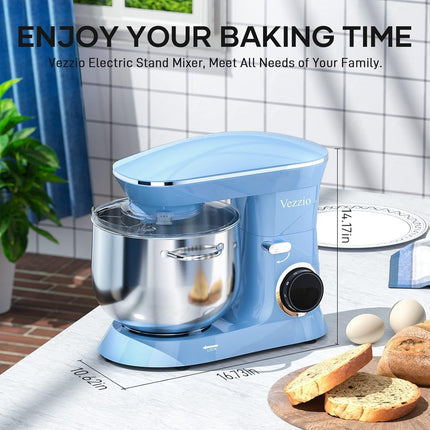 Vezzio stand mixer dimensions — product image