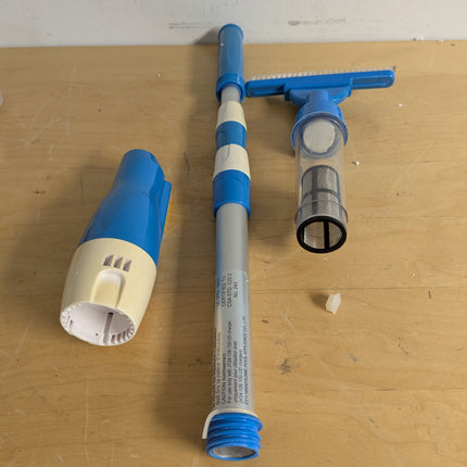 Actual unit: YSMJ 1814 pool vacuum with pole and main head (no charger)