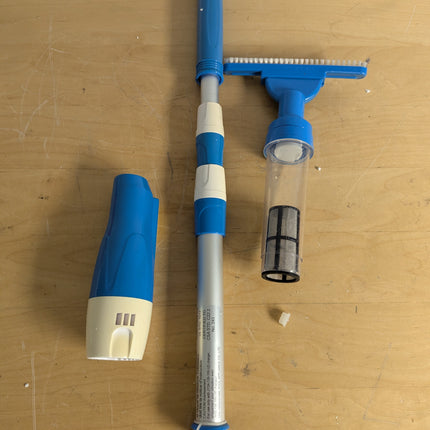 Actual unit: YSMJ 1814 pool vacuum with pole and main head (no charger)