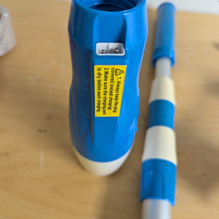 Actual unit: YSMJ 1814 pool vacuum with pole and main head (no charger)