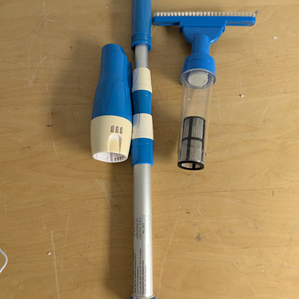 Actual unit: YSMJ 1814 pool vacuum with pole and main head (no charger)